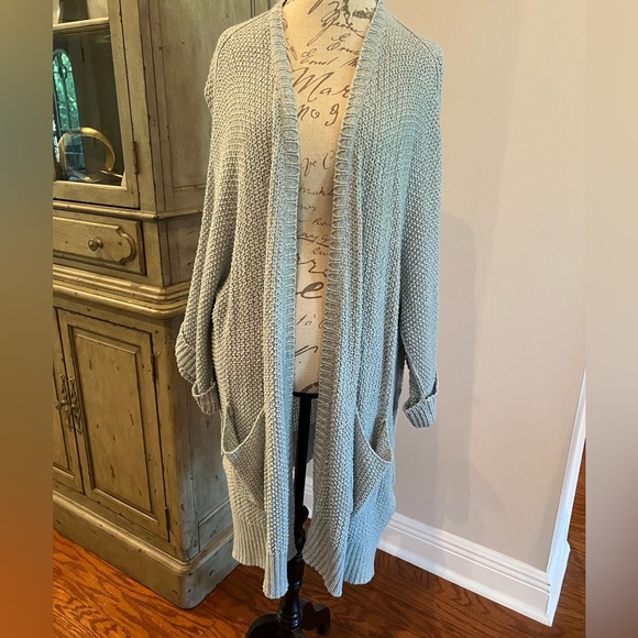 Light Blue Comfy Cardigan - Picture 1 of 3